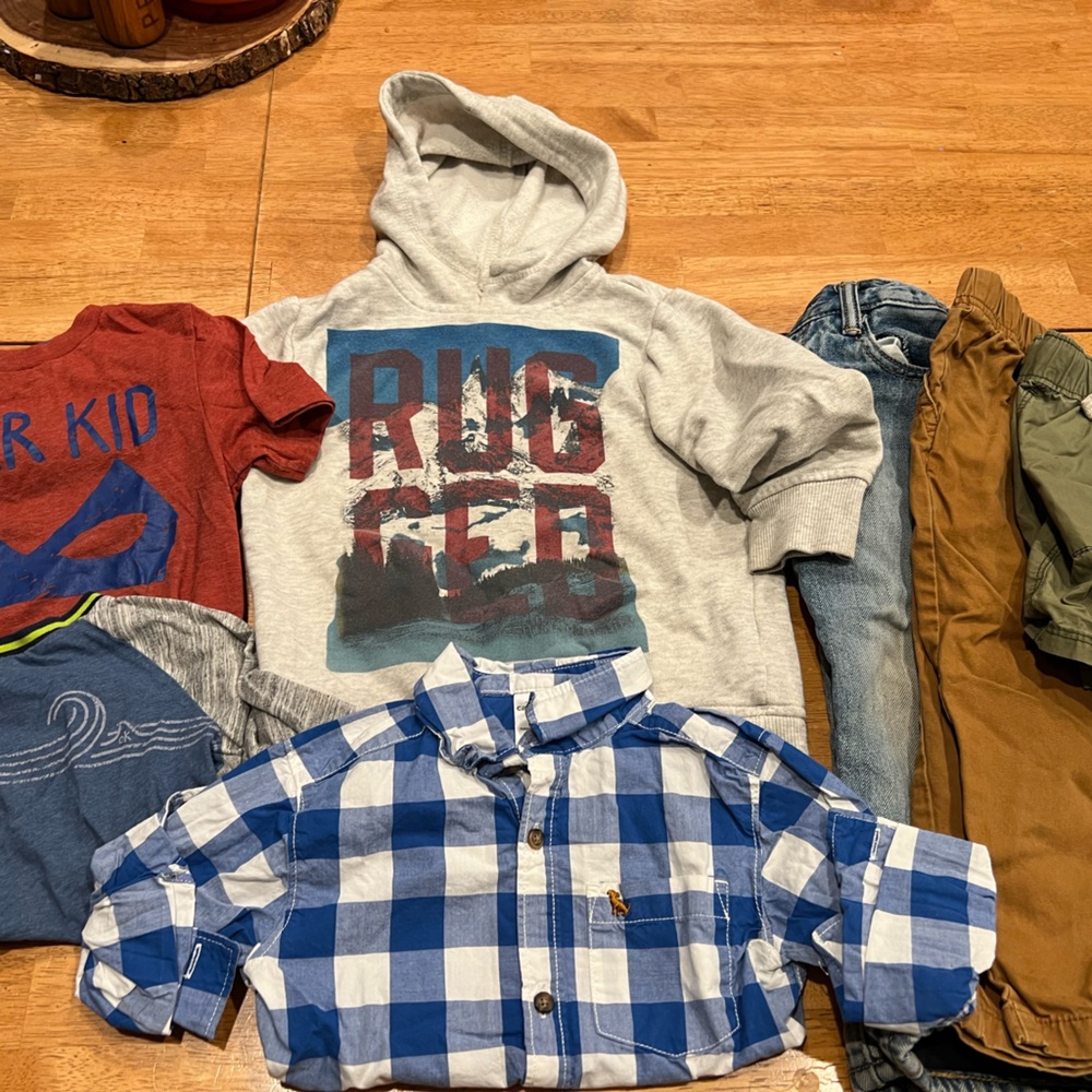 3T boys starter kit. 7-piece boys lot. Carters, Gymboree, Baby Gap